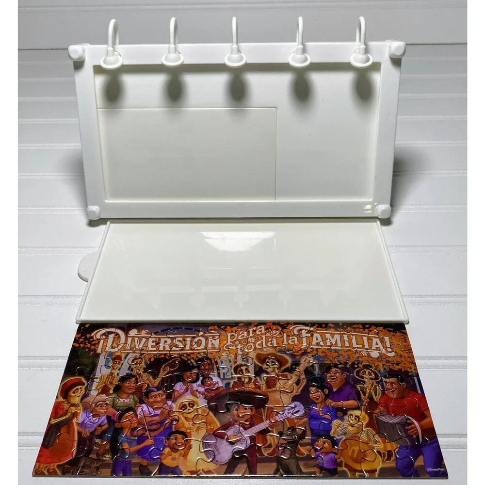 Disney Pixar Coco Light-Up Billboard Mini Puzzle Jigsaw 50 pieces Lights Work!